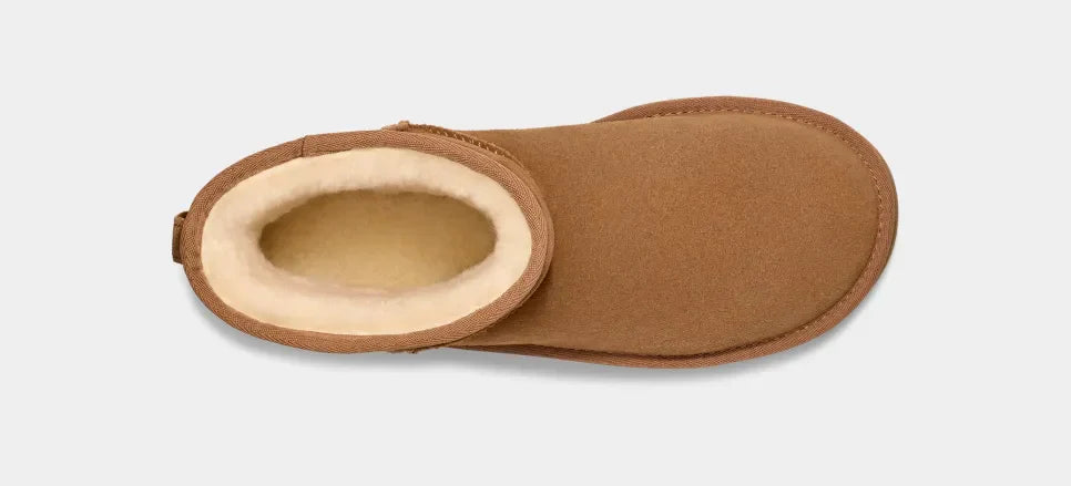 Klassischer Mini-Plateaustiefel