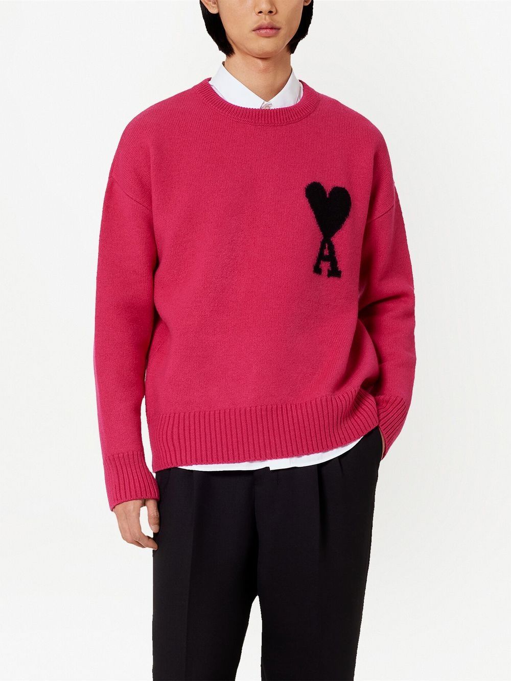 Pull Ami Rouge Coeur Noir