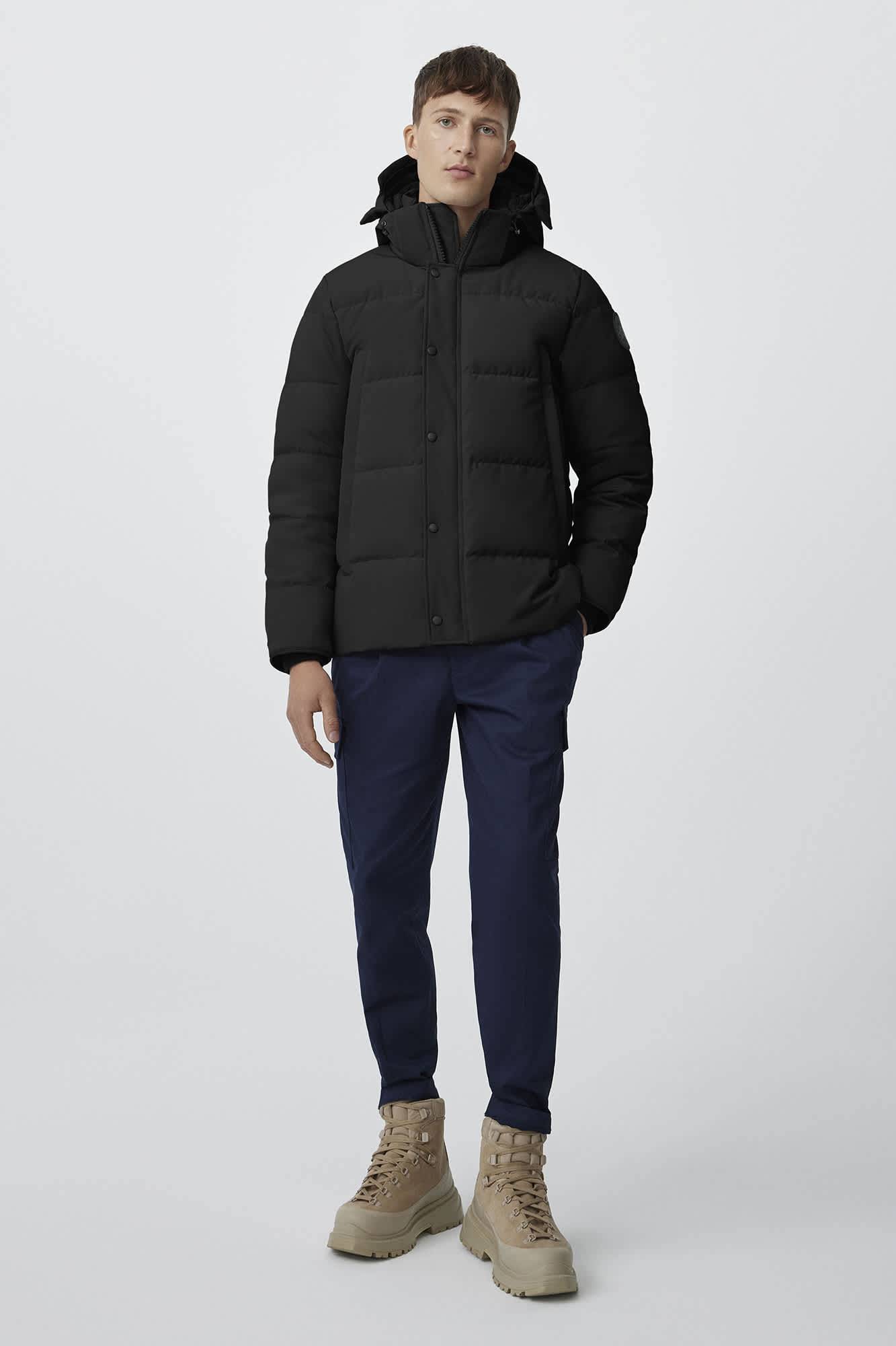 Canada Goose Wyndham Parka Schwarz Black Label