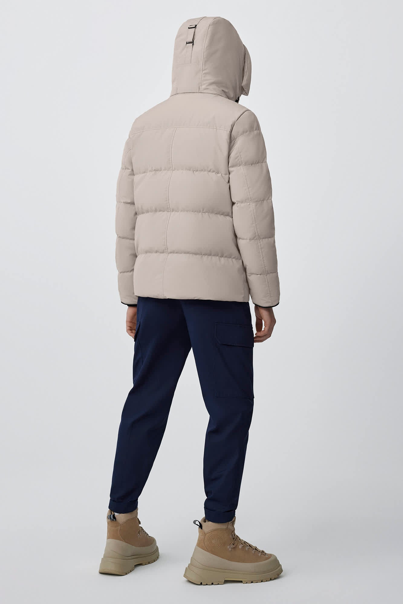 Parka Canada Goose Wyndham Beige Classic Label