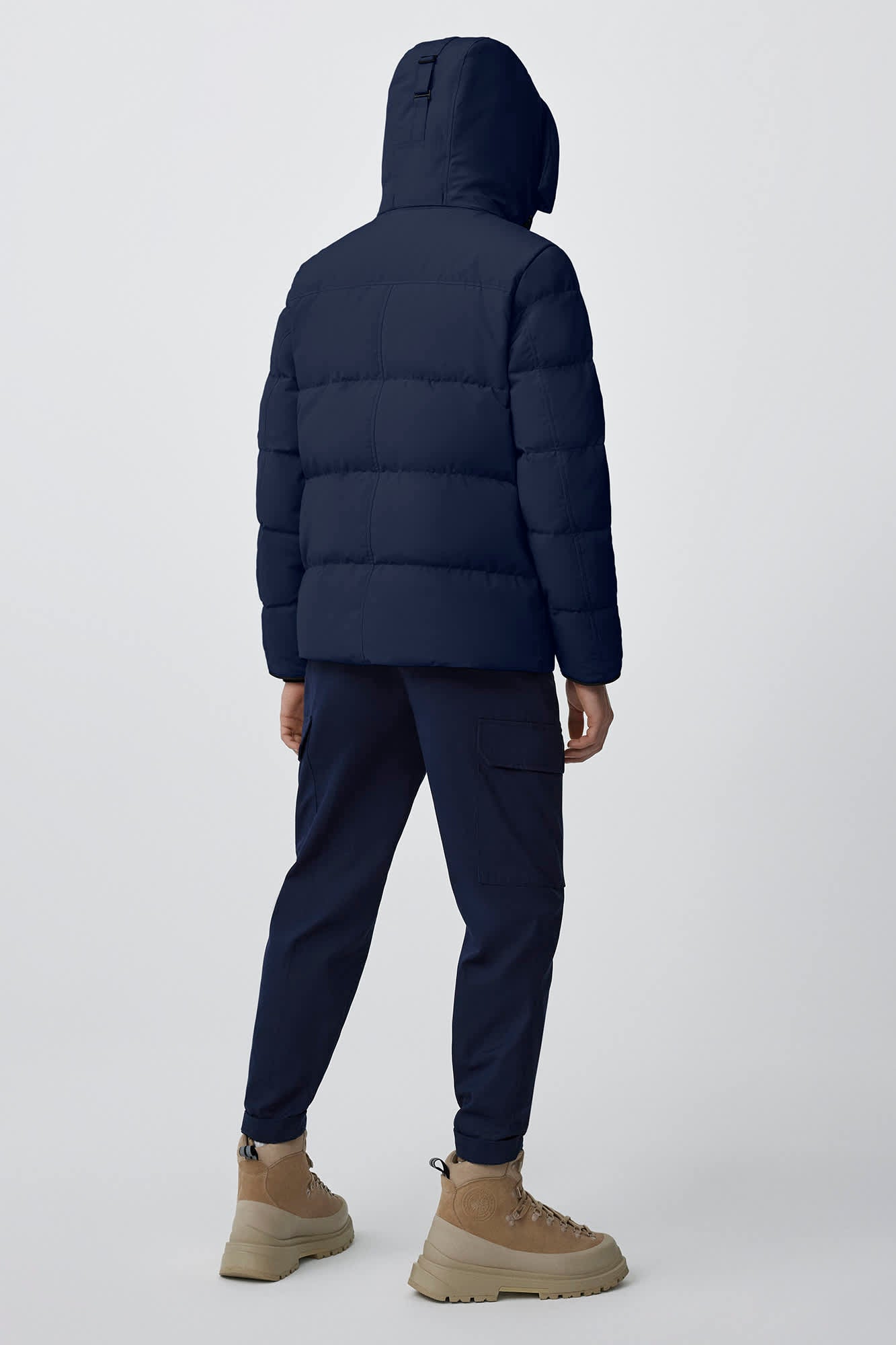 Parka Canada Goose Wyndham Bleu Marine Classic Label