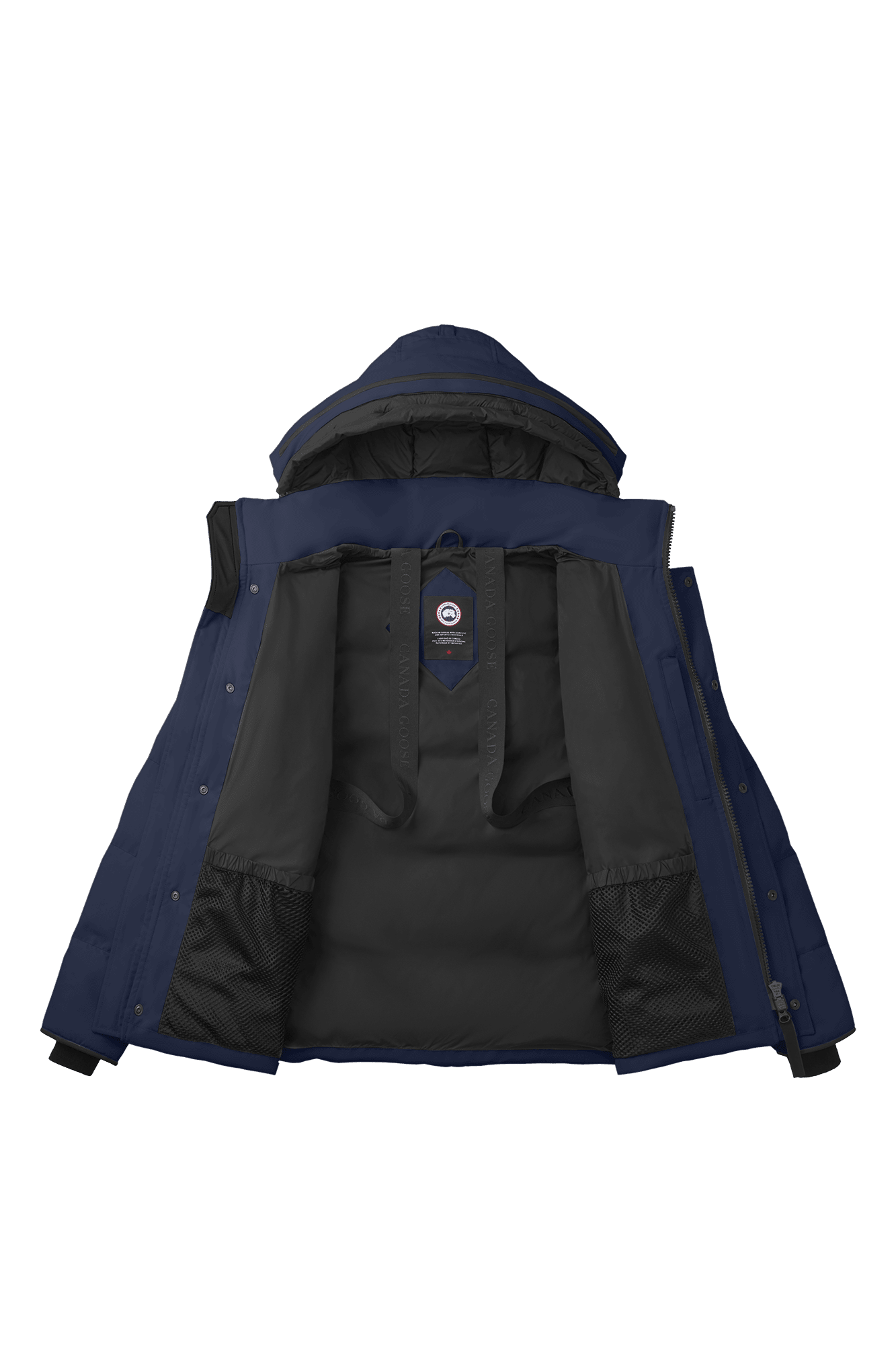Parka Canada Goose Wyndham Bleu Marine Classic Label