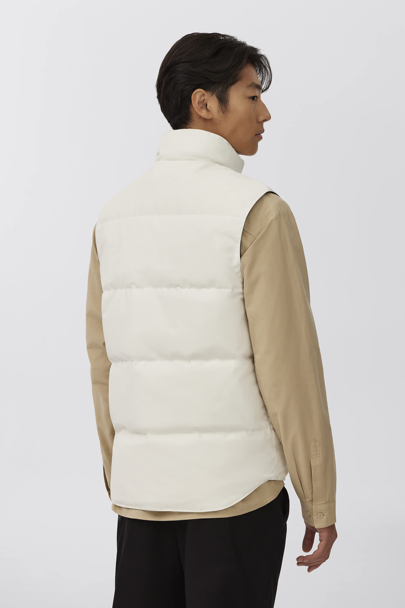 Canada Goose Jungen Weste Weiß Black Label