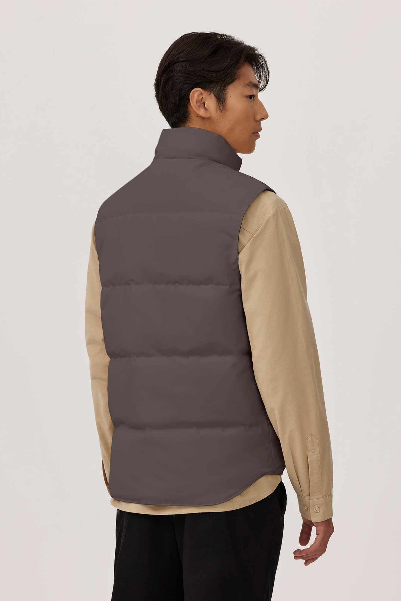 Gilet Garson Canada Goose Gris Black Label