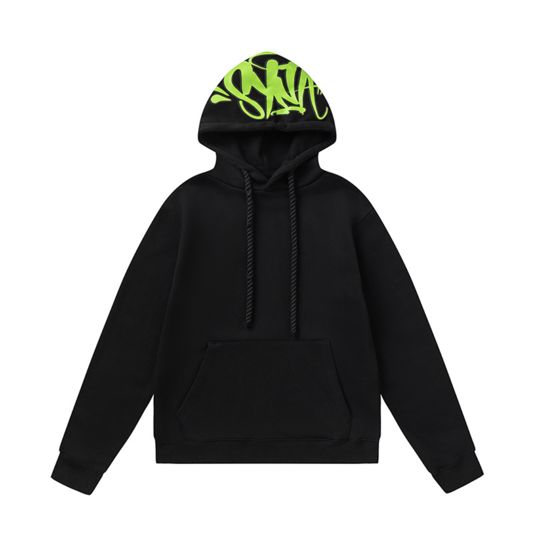 Syna World Schwarz-Grüner Trainingsanzug
