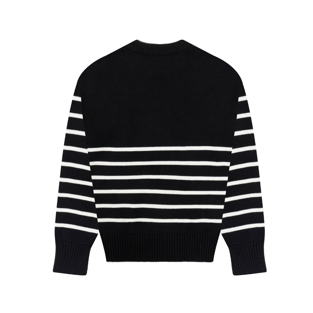 Pull Ami Paris Marin Noir
