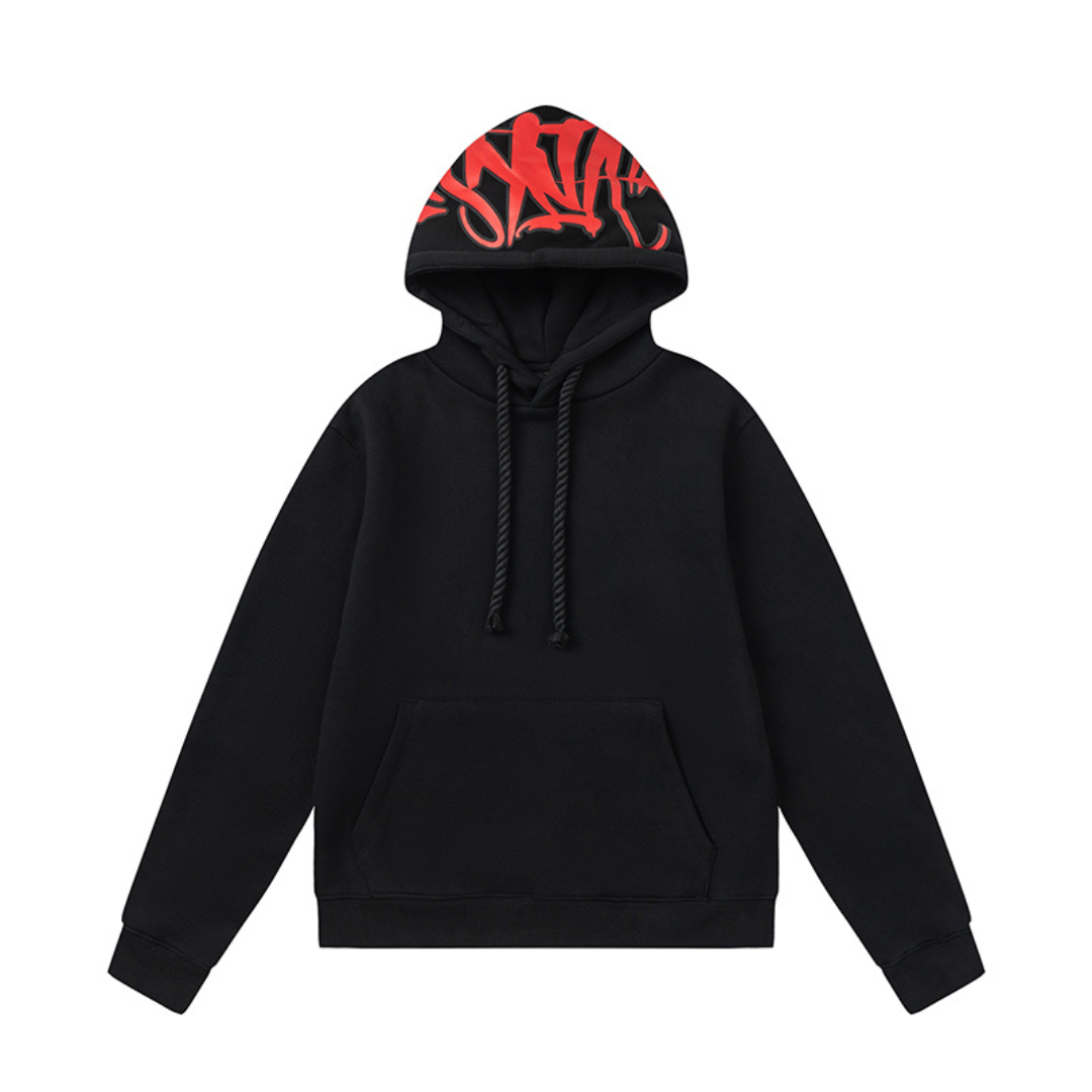 Syna World Schwarz-Roter Trainingsanzug