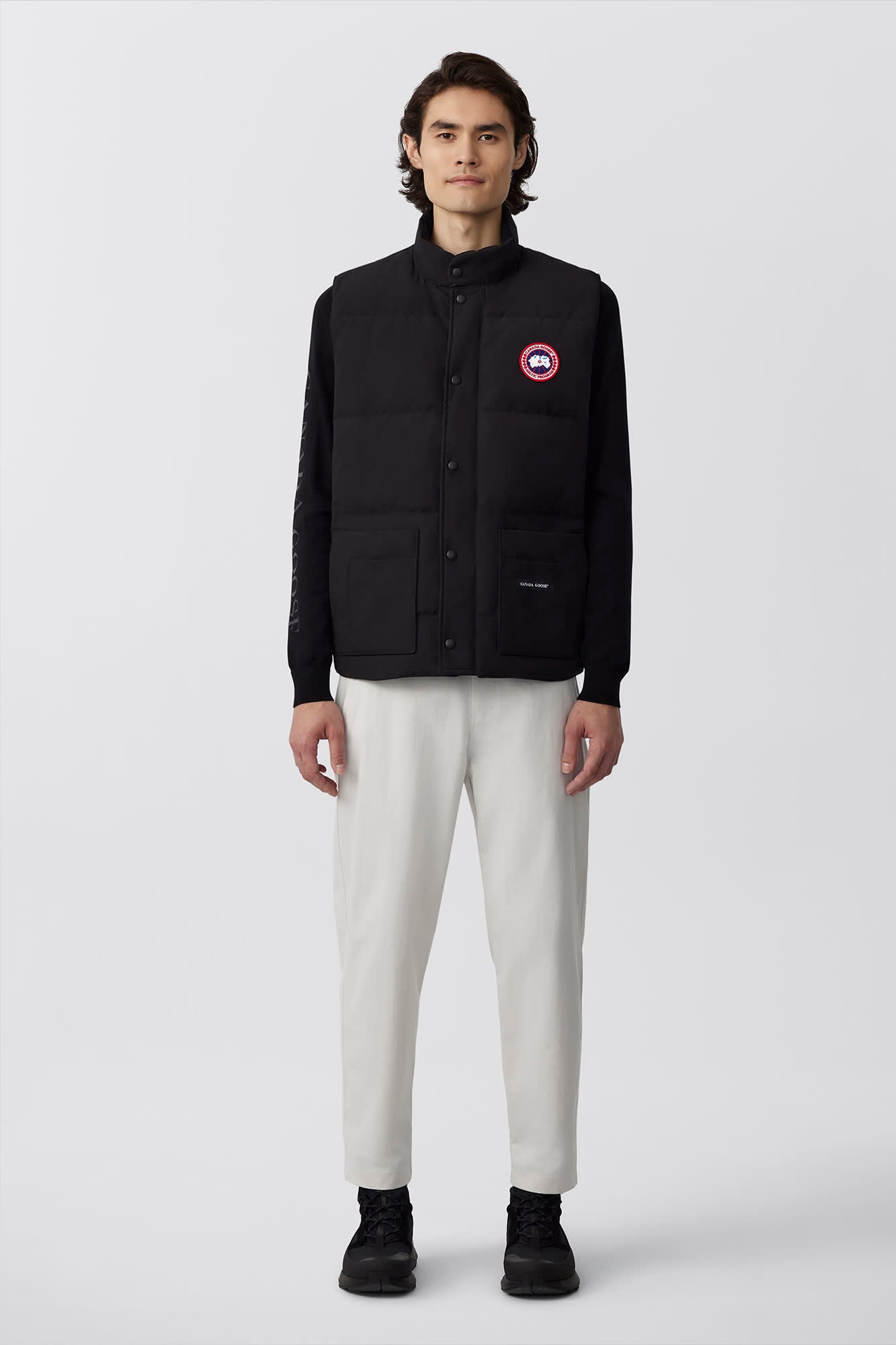Gilet Freestyle Crew Canada Goose Noir