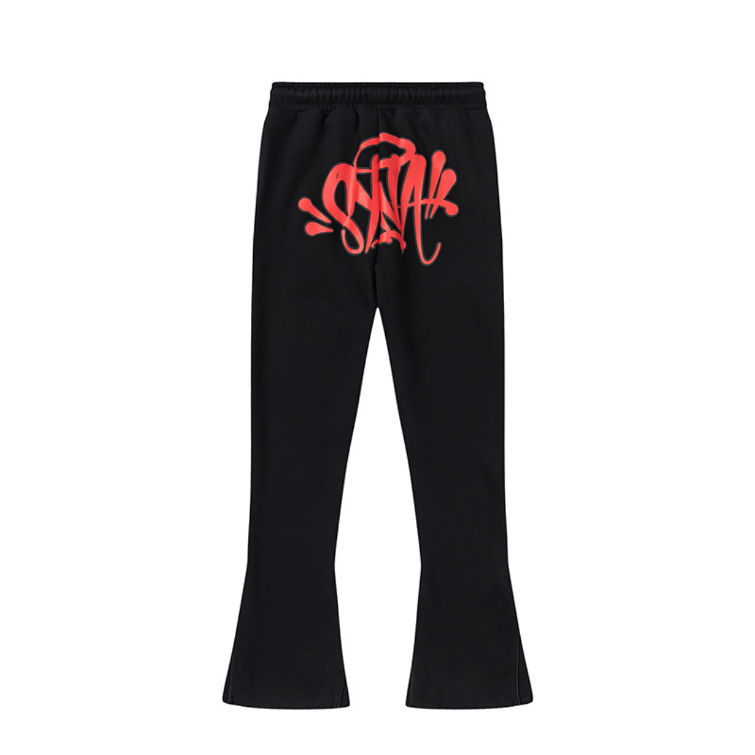 Syna World Schwarz-Roter Trainingsanzug