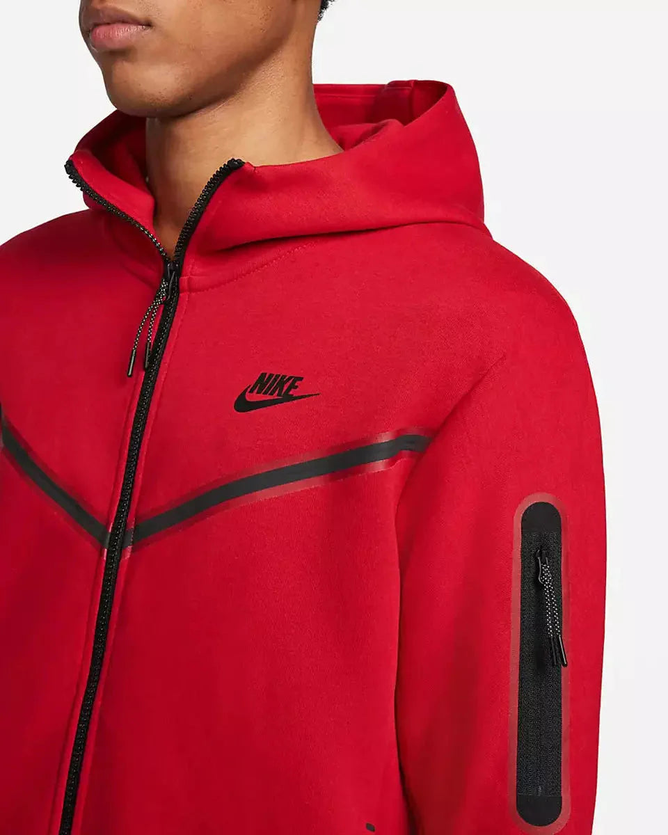 Nike Tech Fleece Trainingsanzug University Red