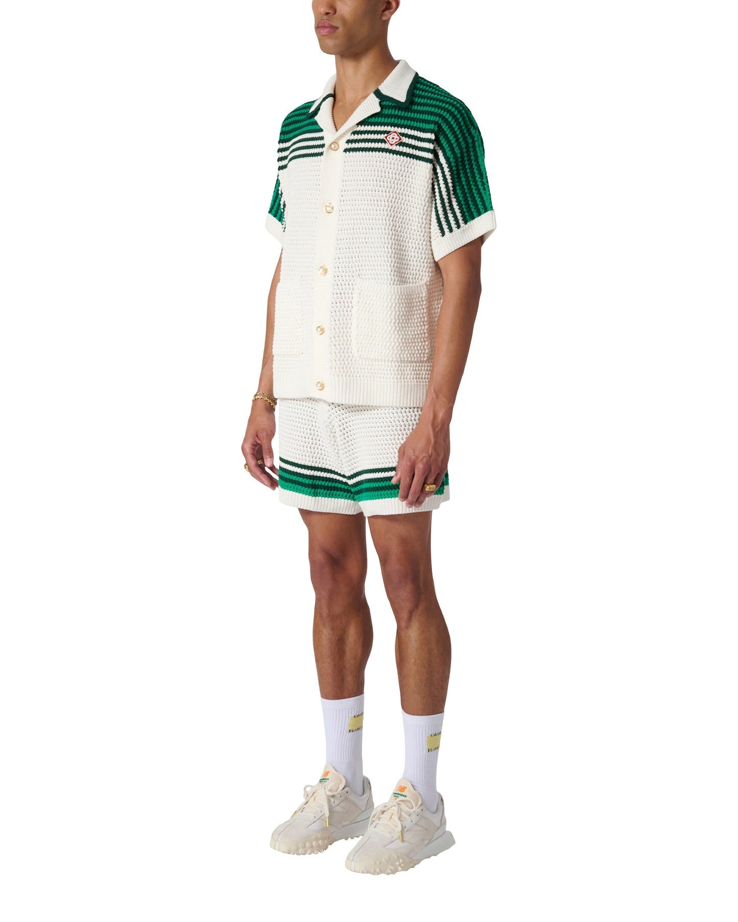 Tennis-Häkelshorts