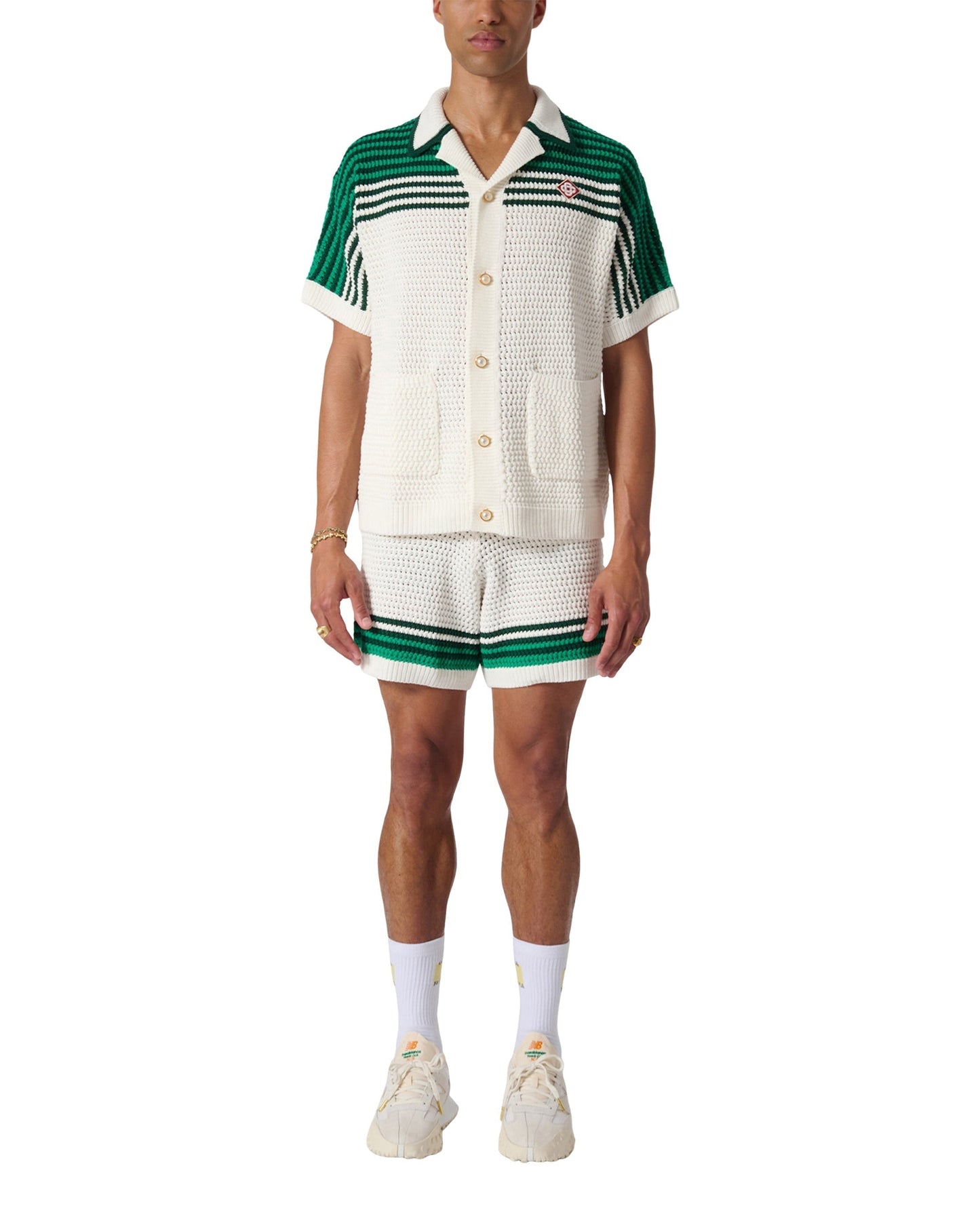 Tennis-Häkelshorts
