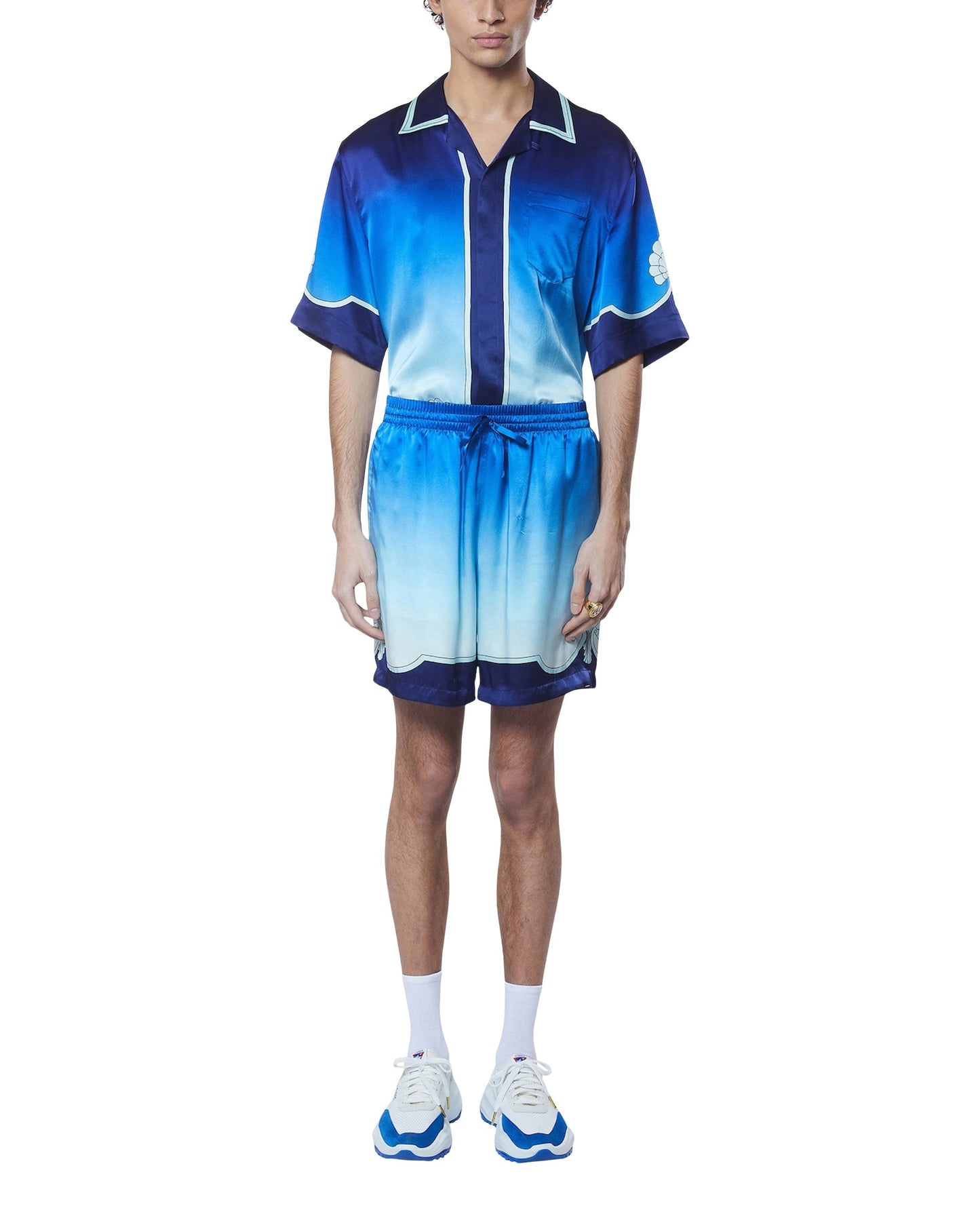 Place Vendome Silk Shorts