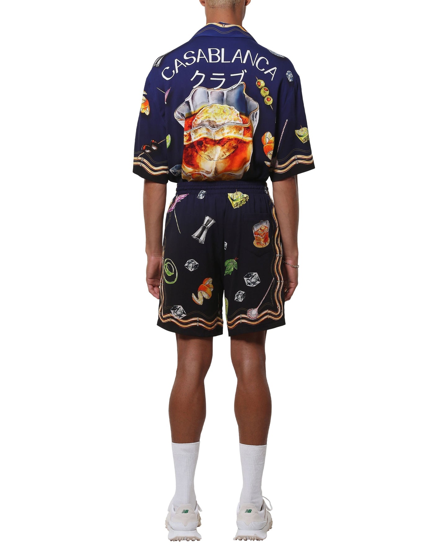 Casa Club Nuit Viscose Shorts