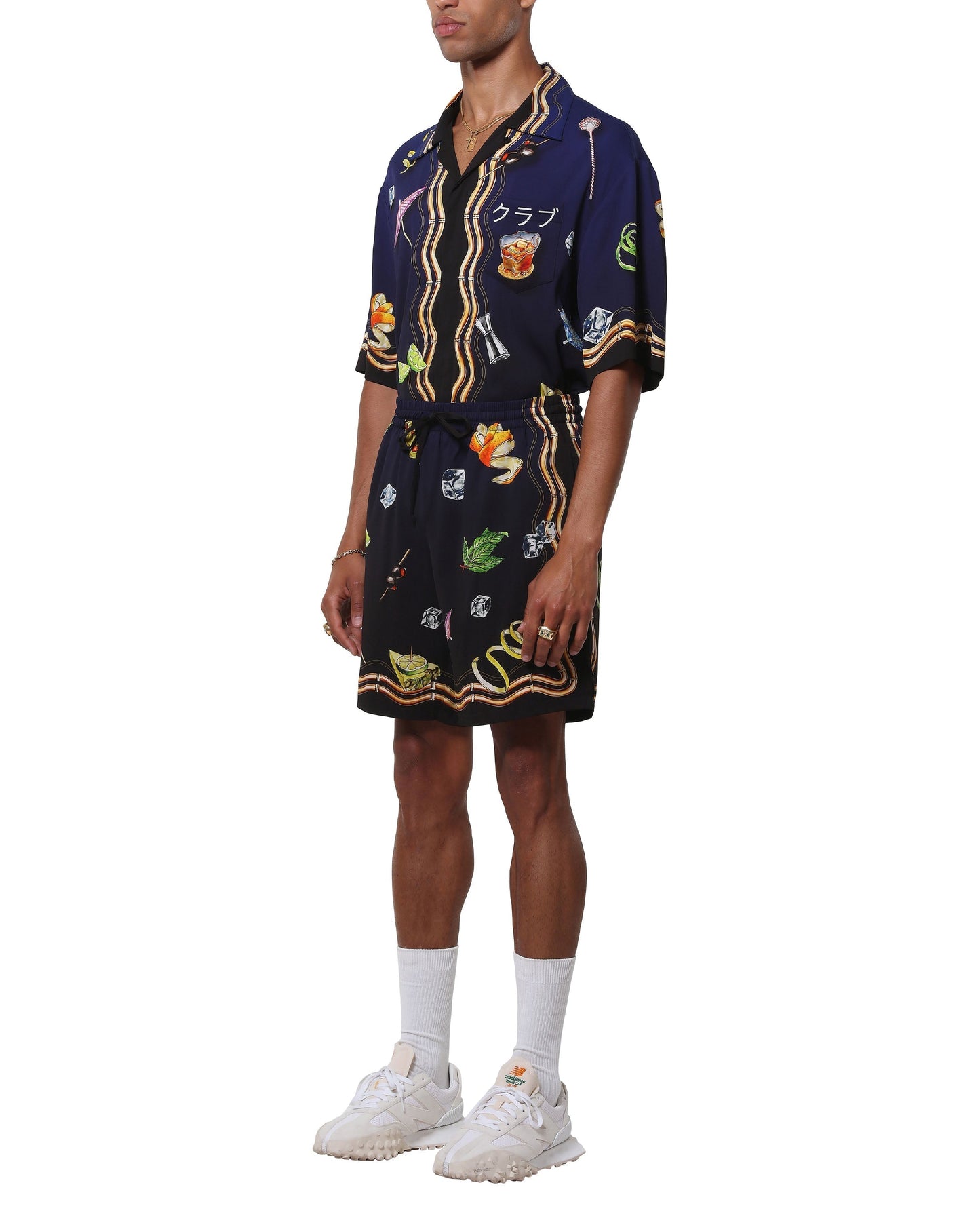 Casa Club Nuit Viscose Shorts