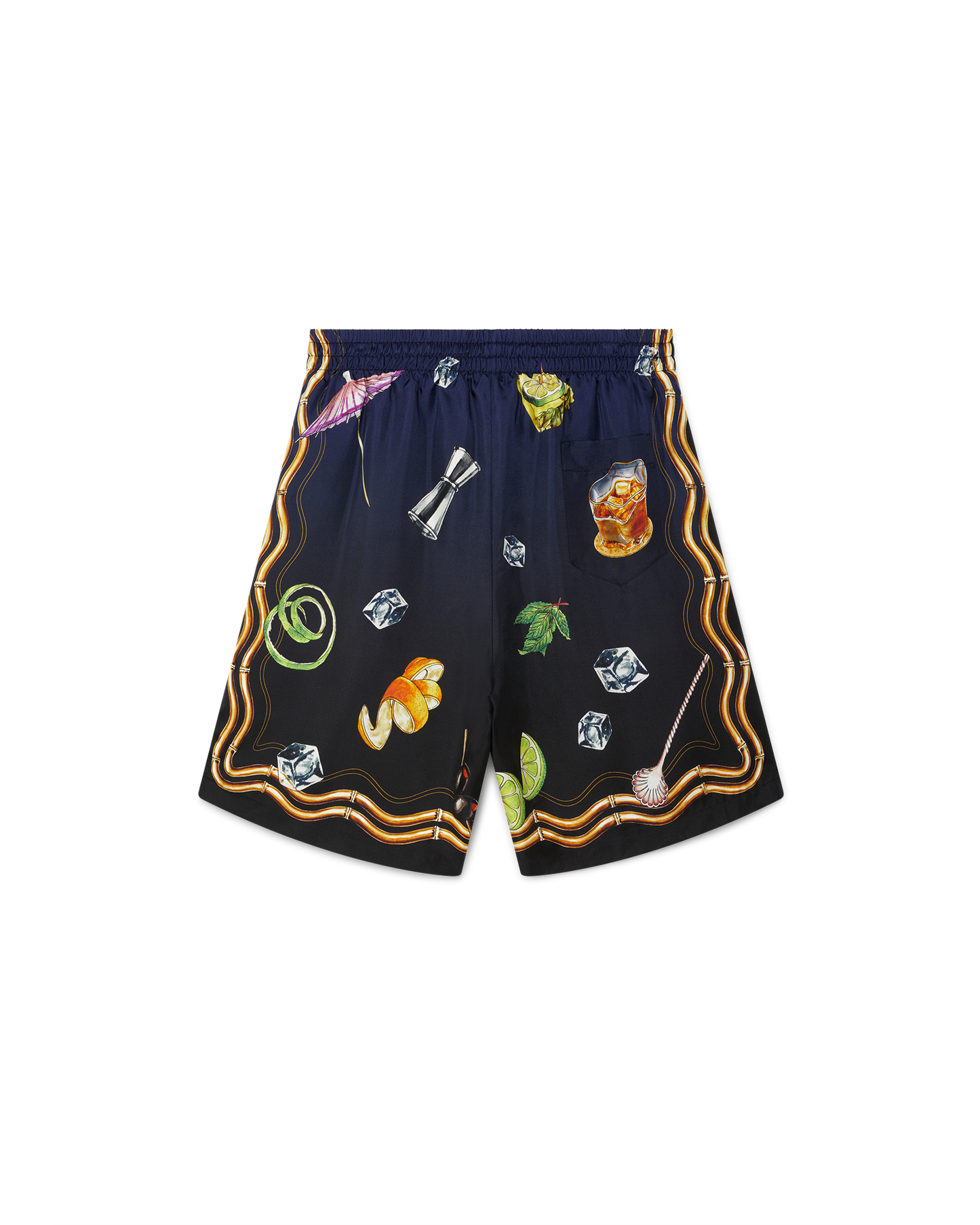 Casa Club Nuit Viscose Shorts