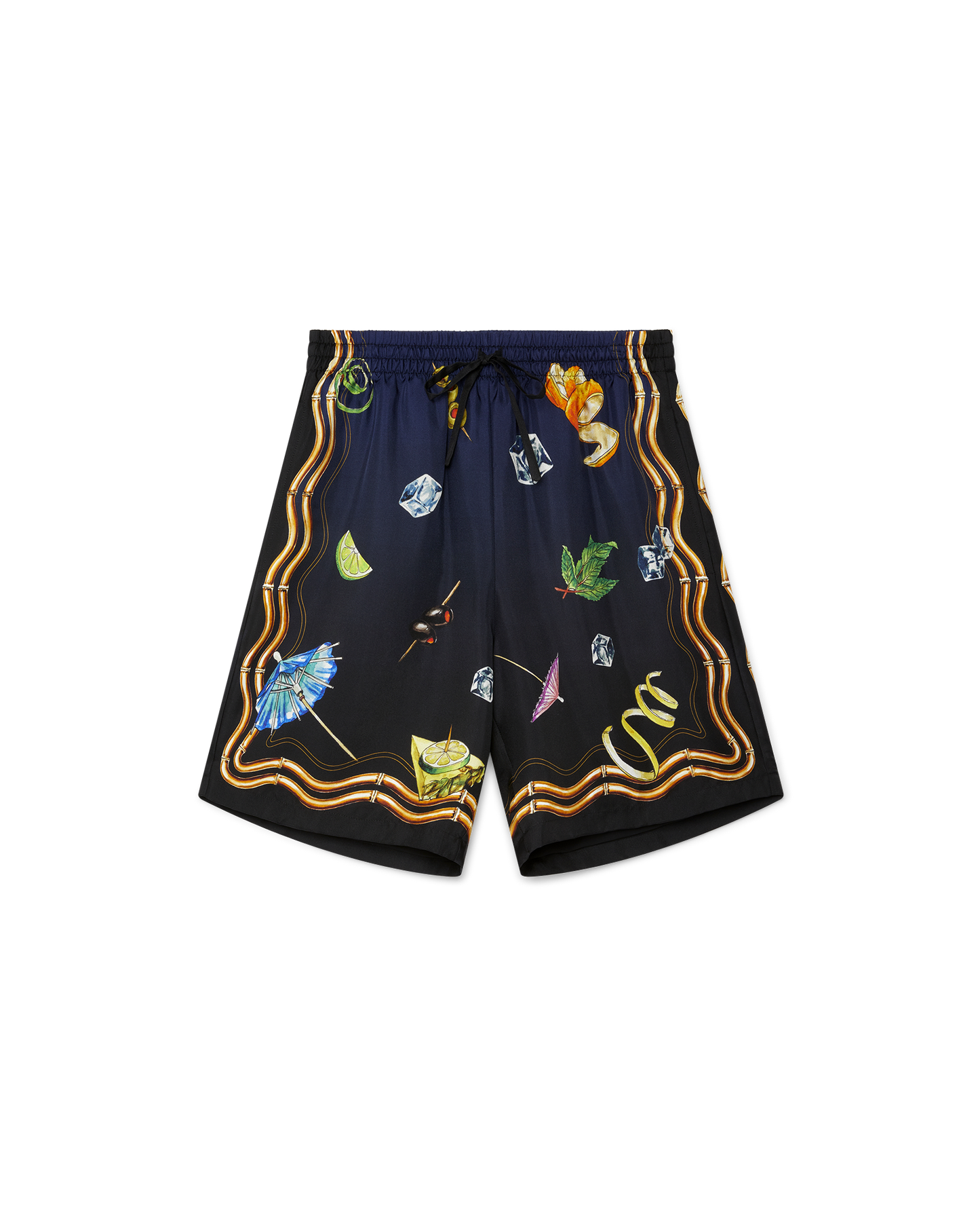 Casa Club Nuit Viscose Shorts