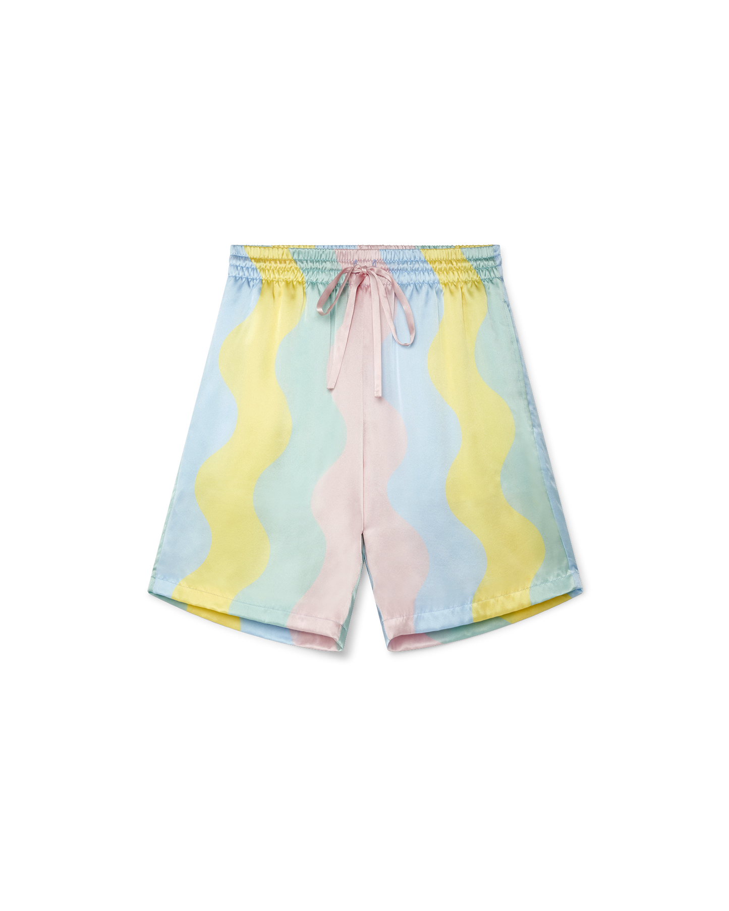 Casa Shell Wave Silk Shorts