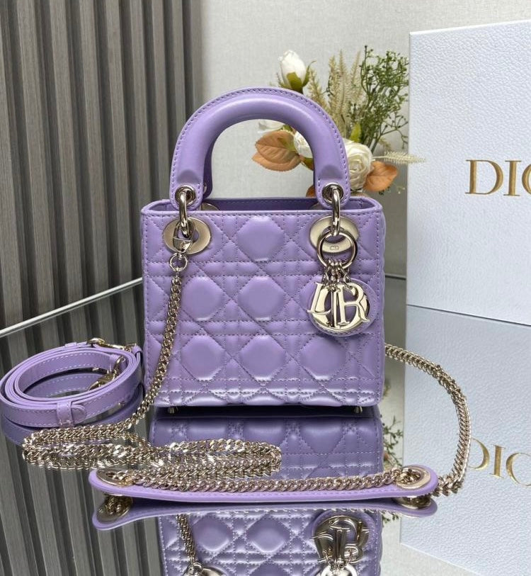 Sac Dior Lady purple