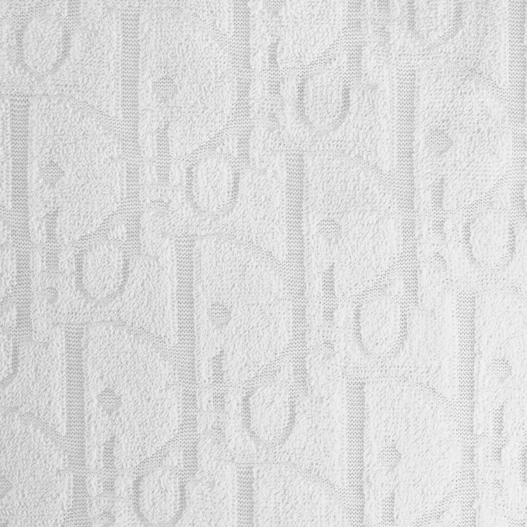 Dior Oblique Towelling White T Shirt
