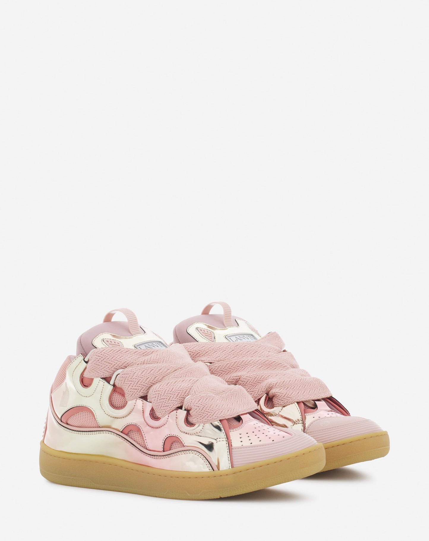 Lanvin Rose Metallic-Sneakers