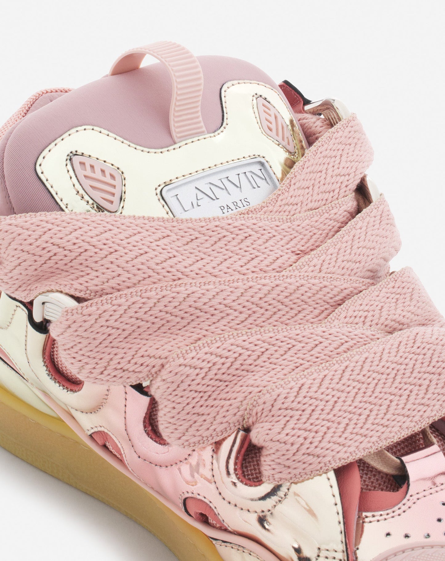 Lanvin Rose Metallic-Sneakers