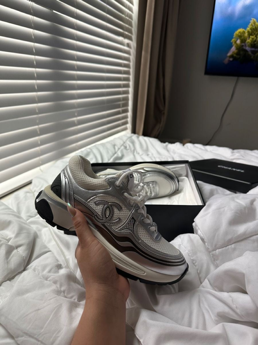 Chanel CC Runner Mettalic