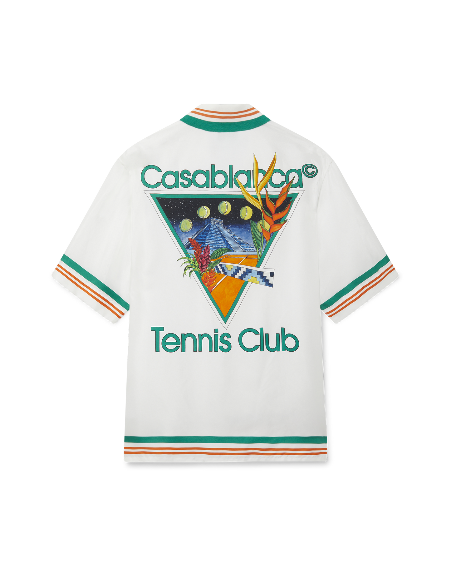 Tennis Club Icon Silk Shirt