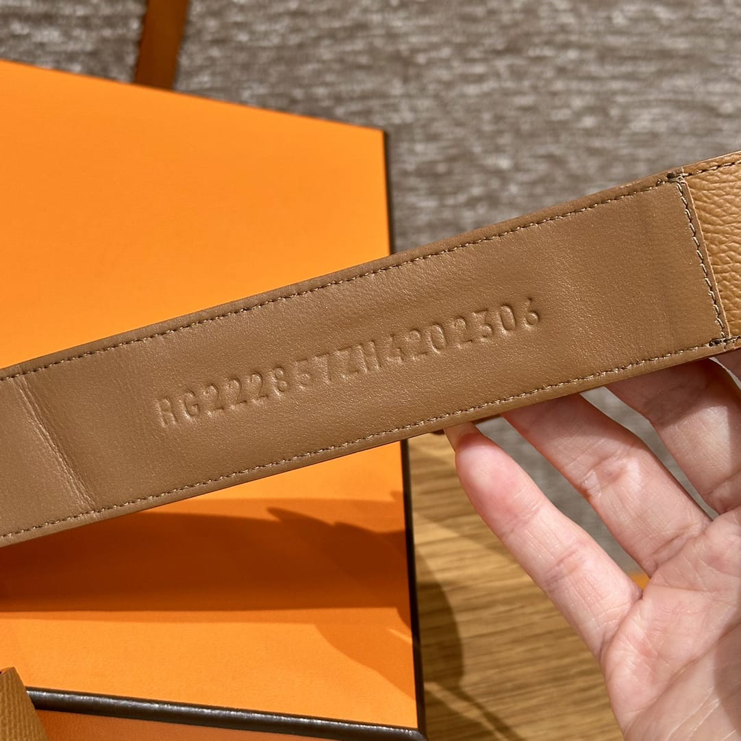 Hermès Braune Zypern-Sandalen