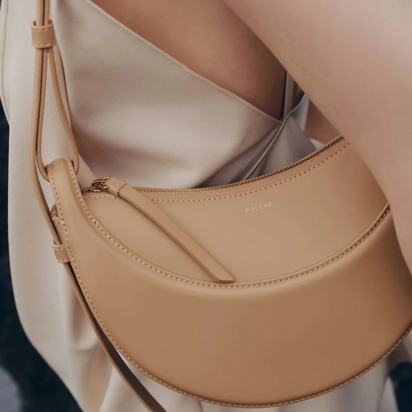 Polène - Nummer Zehn - Glattes Beige