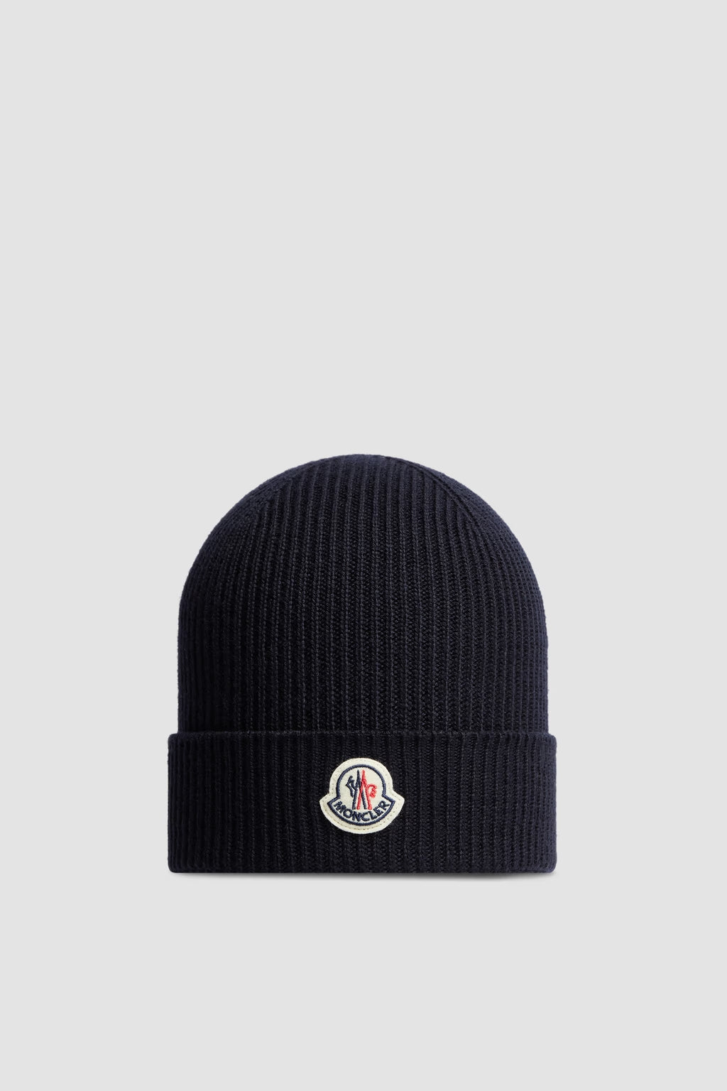 Bonnet en laine fine Bleu marine