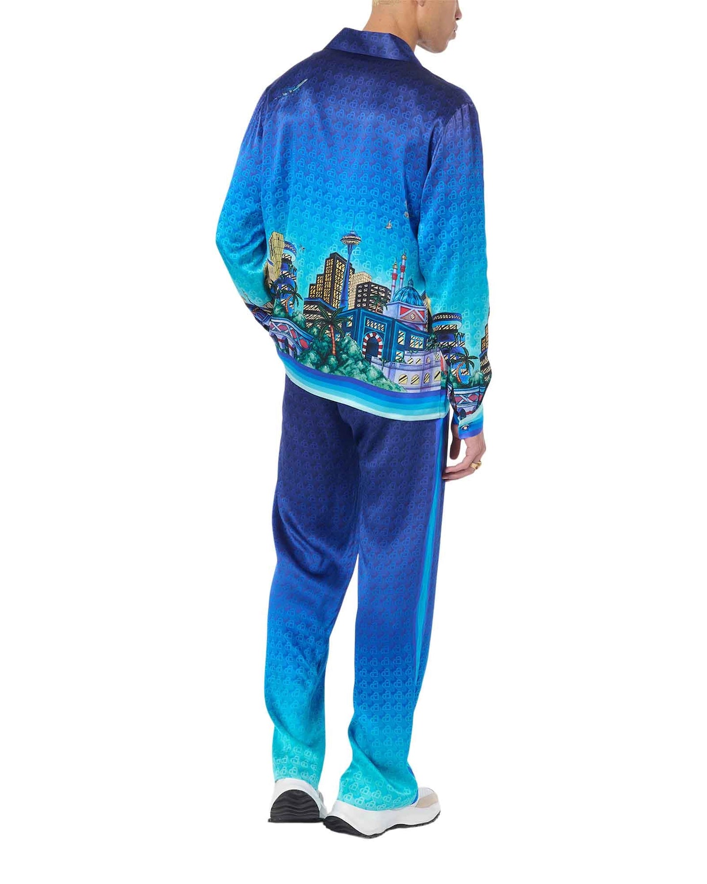The Night View Silk Shirt