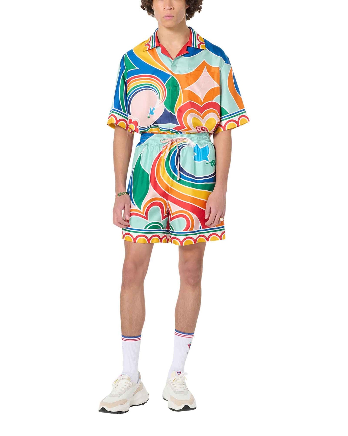 Flower Power Seidenshorts