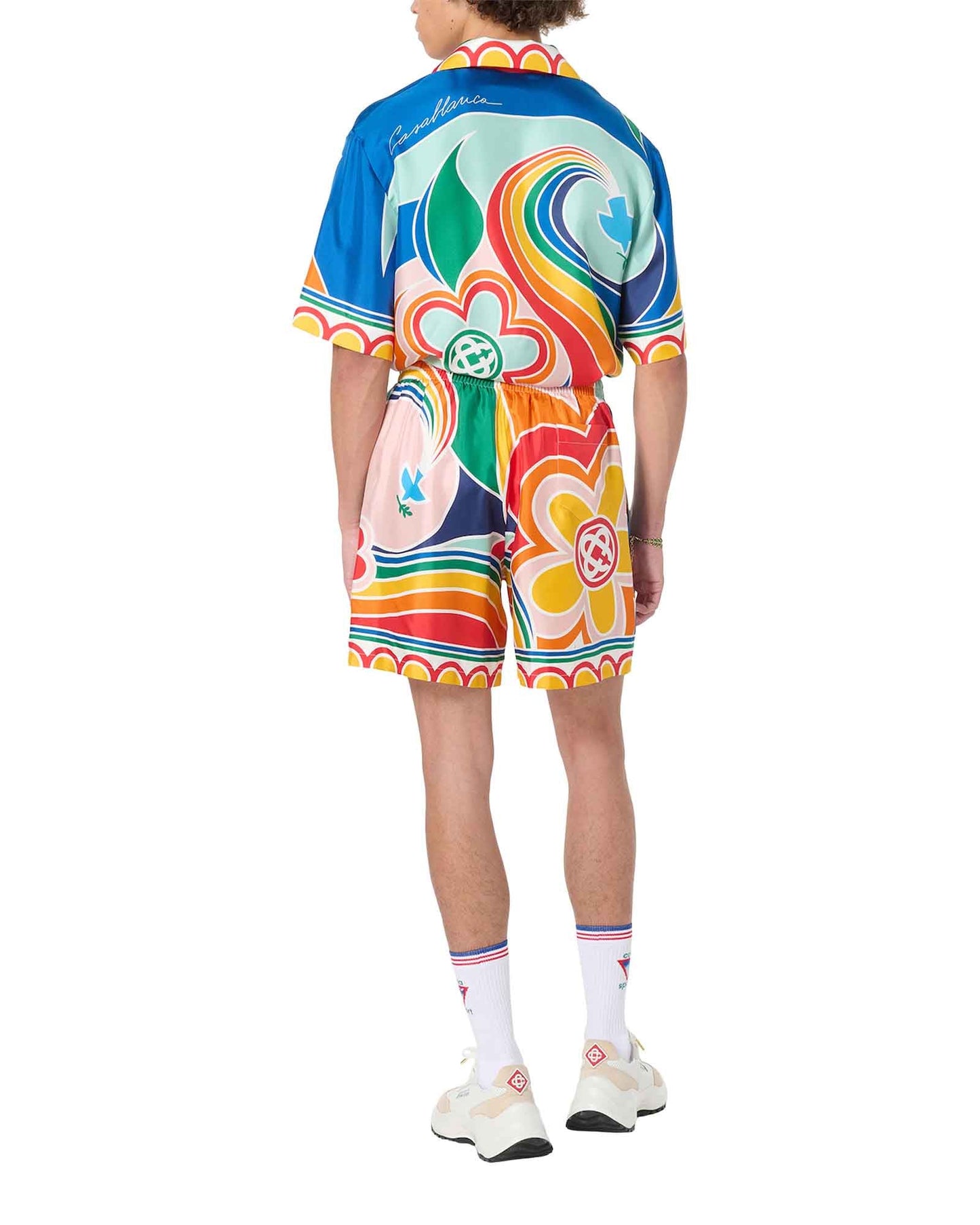 Flower Power Seidenshorts