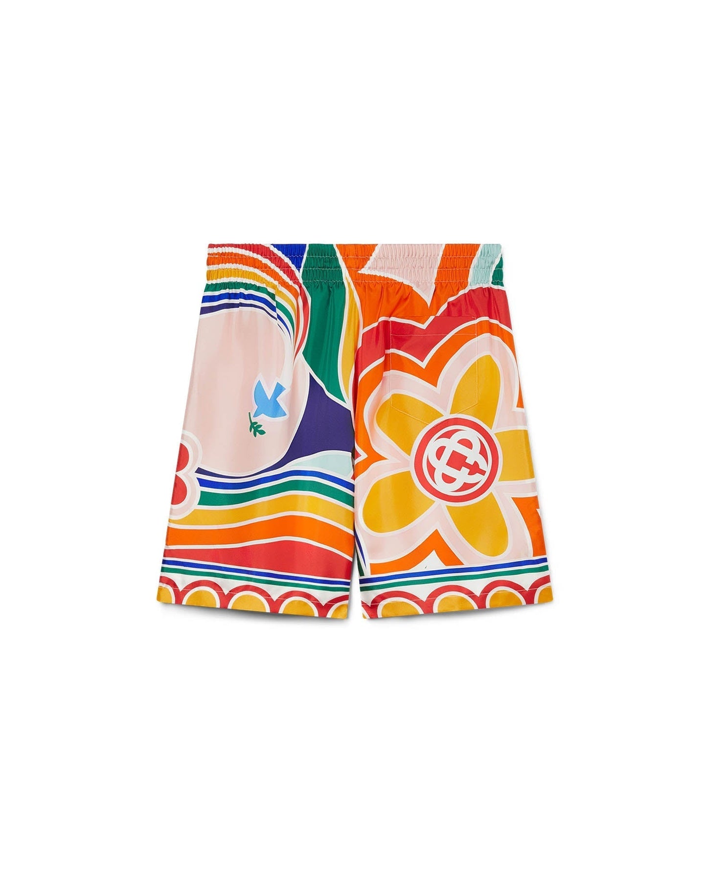 Flower Power Seidenshorts