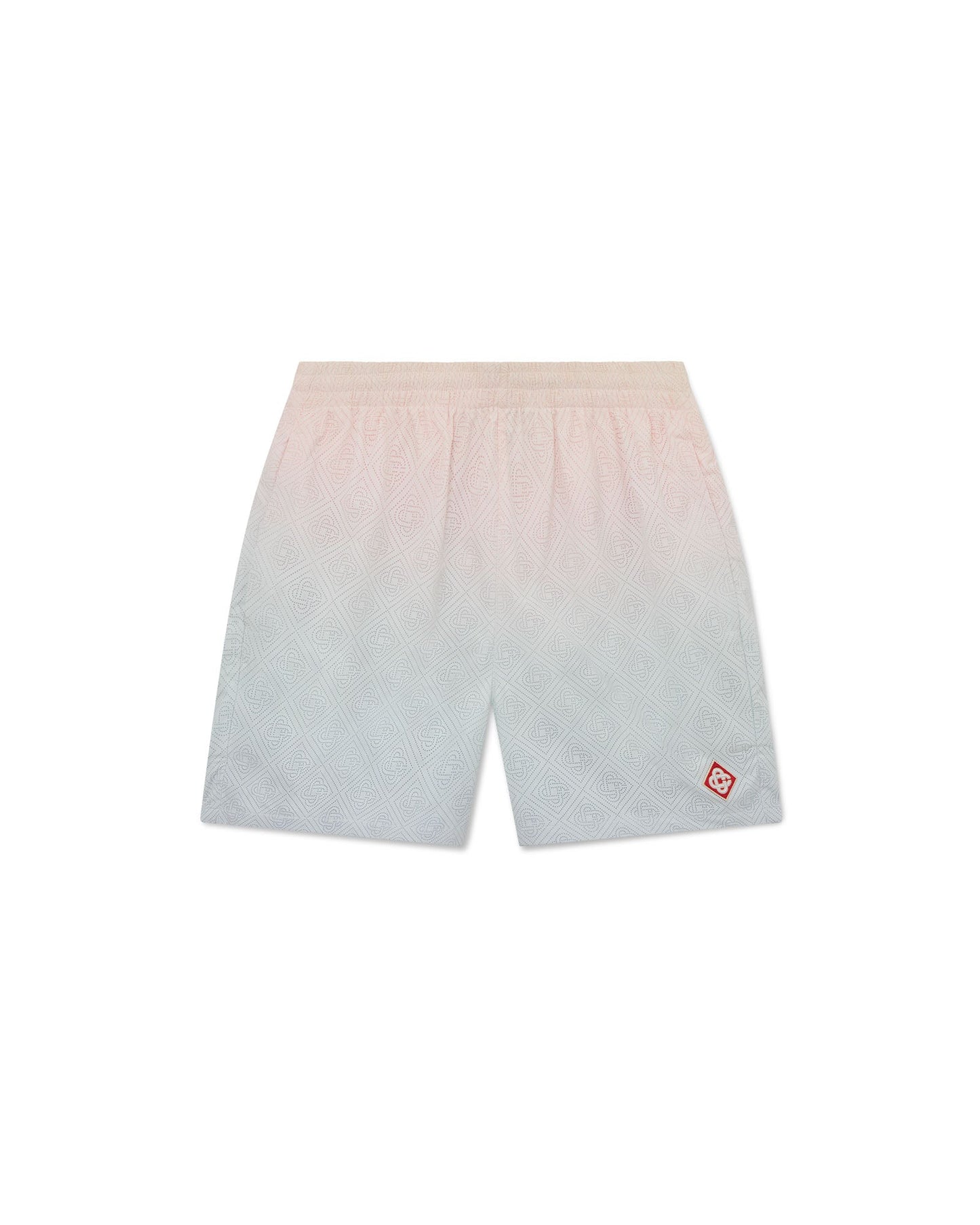 Trainingsshorts mit Farbverlauf und Laserdetail