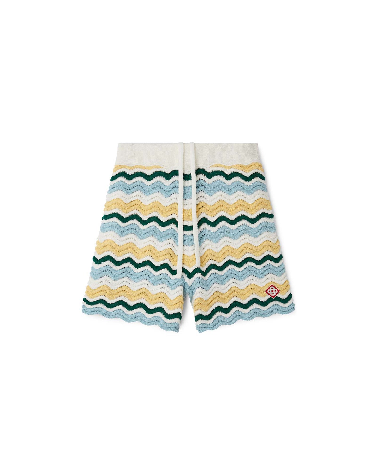 Wavy Boucle Shorts