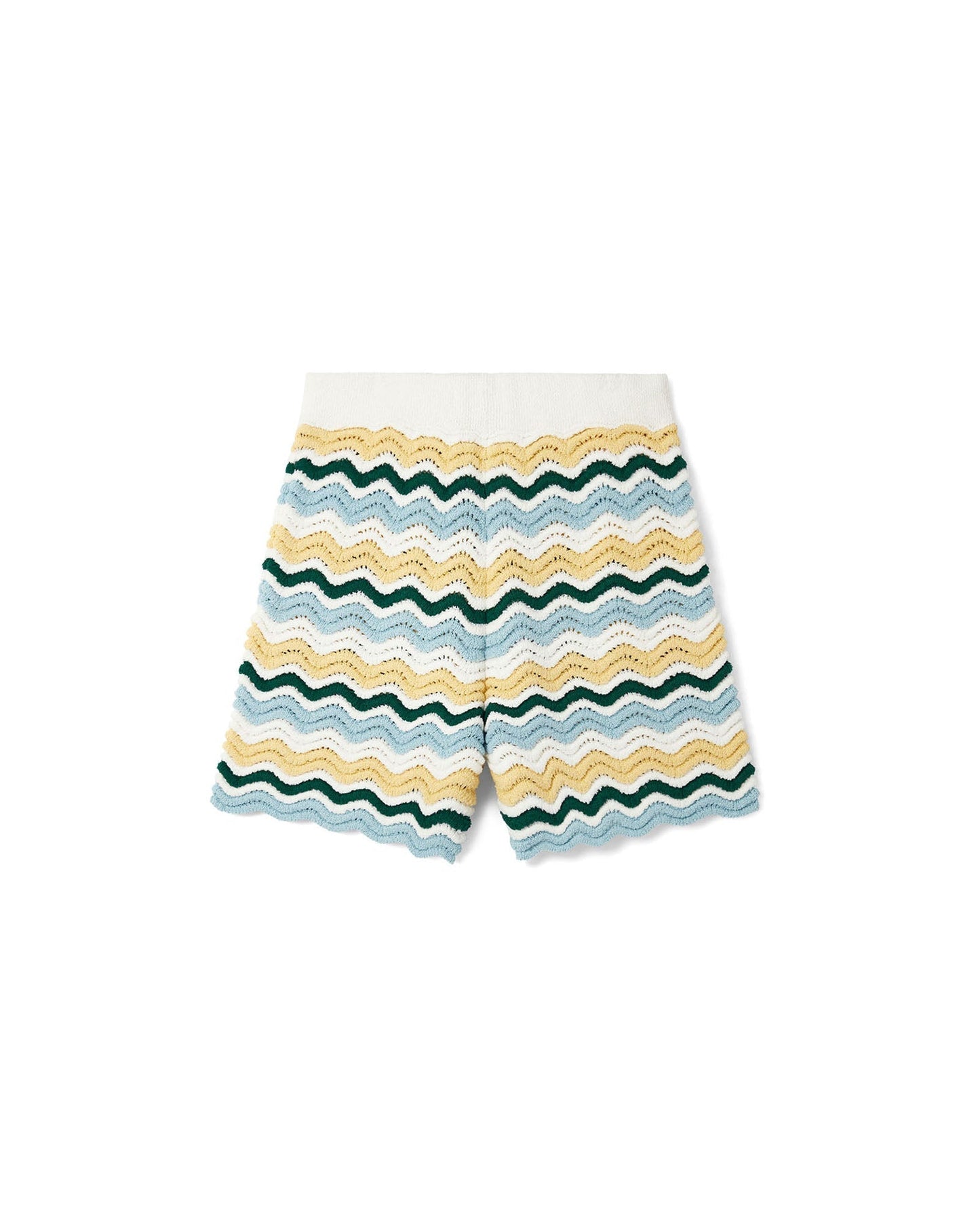 Wavy Boucle Shorts