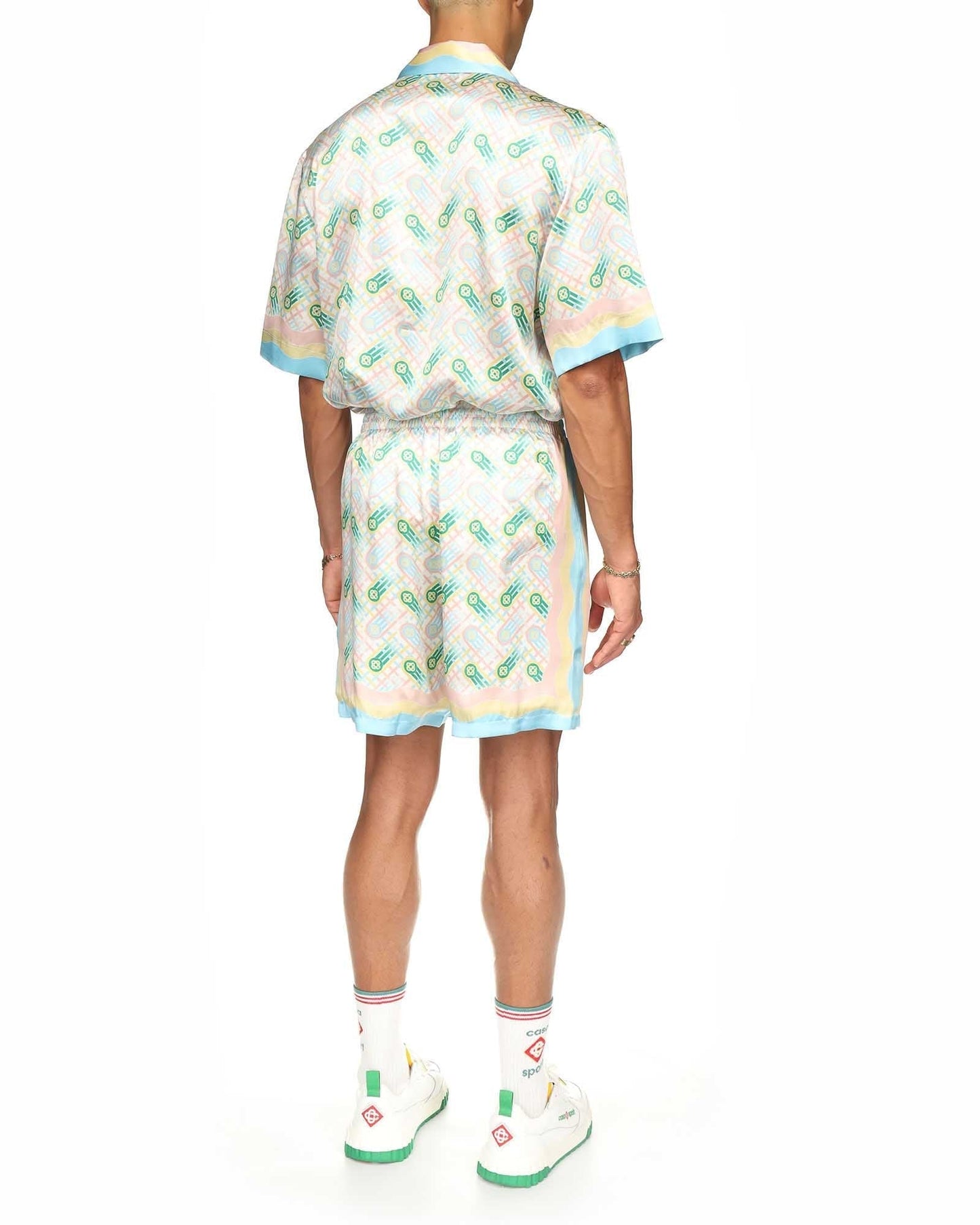 Ping Pong Silk Shorts