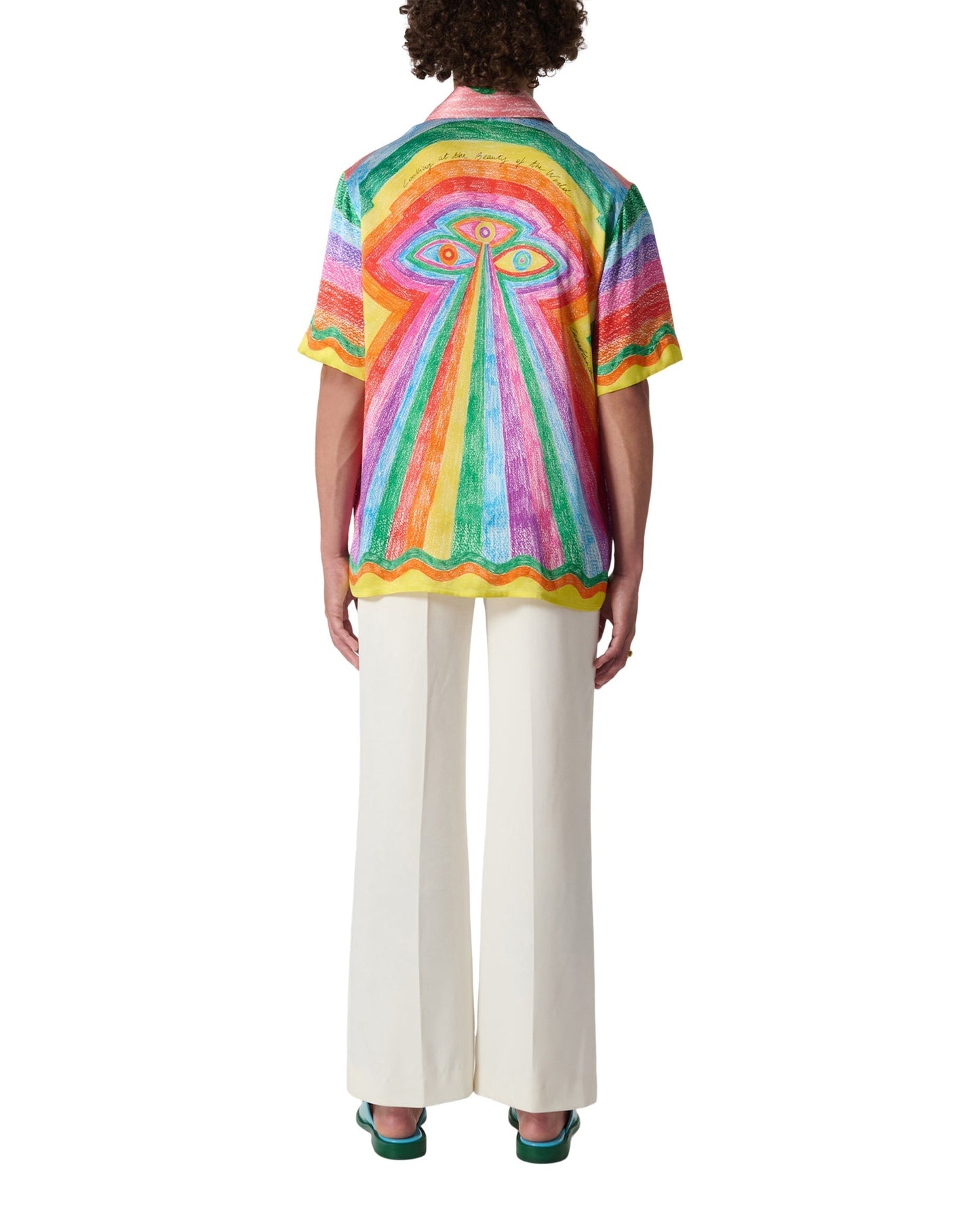 Mind Vibrations Silk Shirt