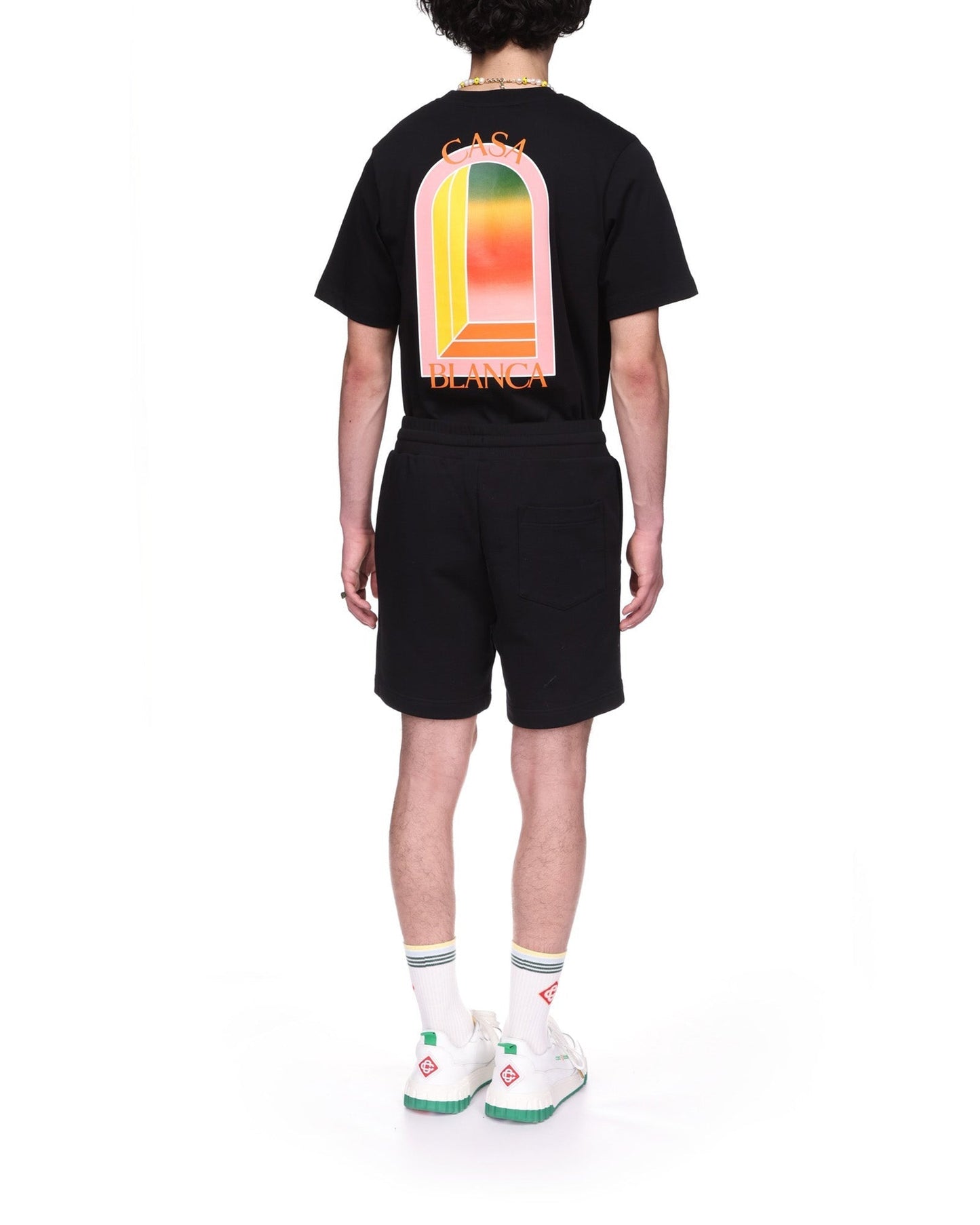 L'Arche Sweatshorts mit Farbverlauf