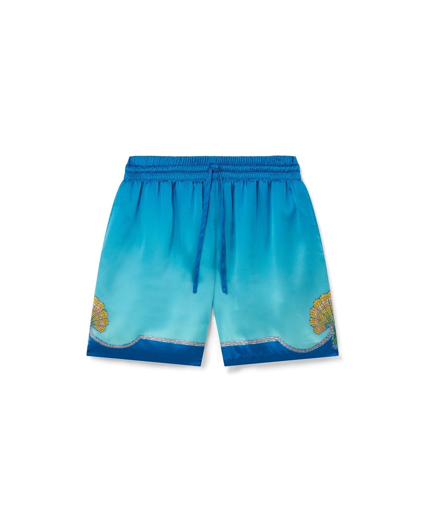 Coquillage Coloré Silk Shorts