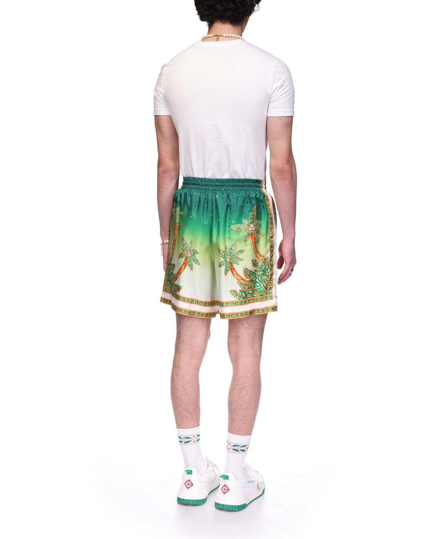 Joyaux D'Afrique Silk Shorts