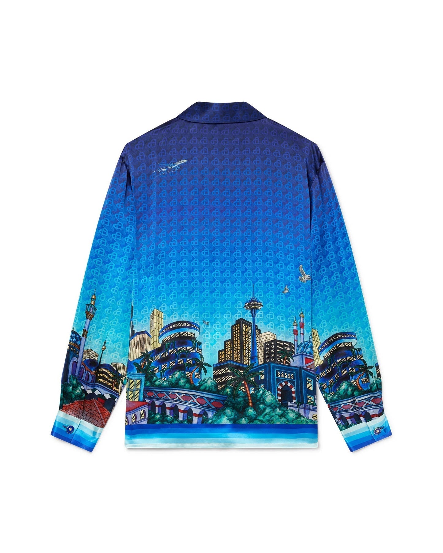 The Night View Silk Shirt