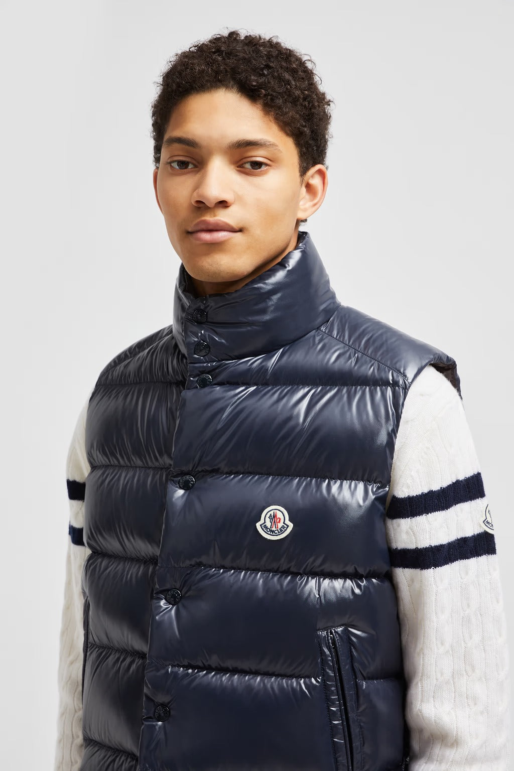 Moncler Tibb ärmellose Daunenjacke
