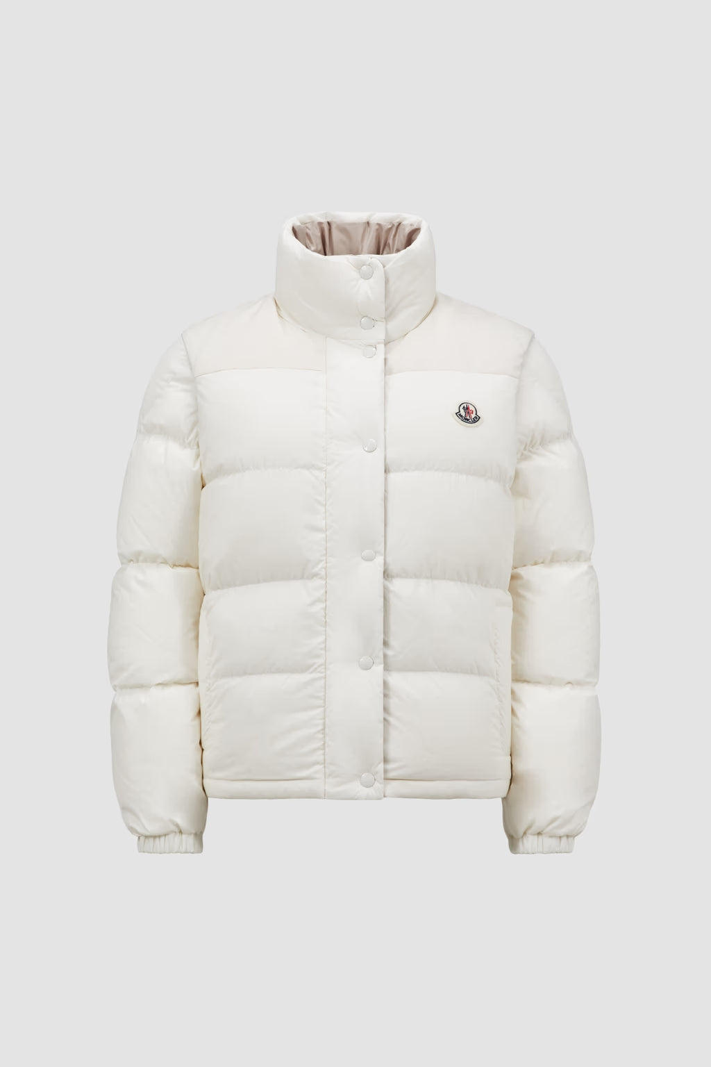 Doudoune courte réversible Moncler Verone Blanc