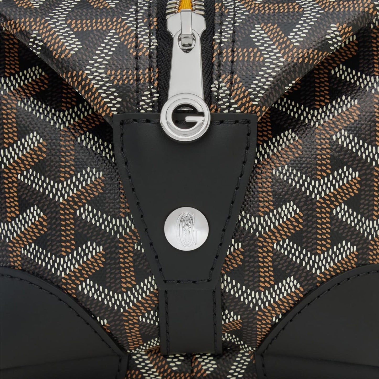 Goyard Bowling 25 Schwarze Kulturtasche