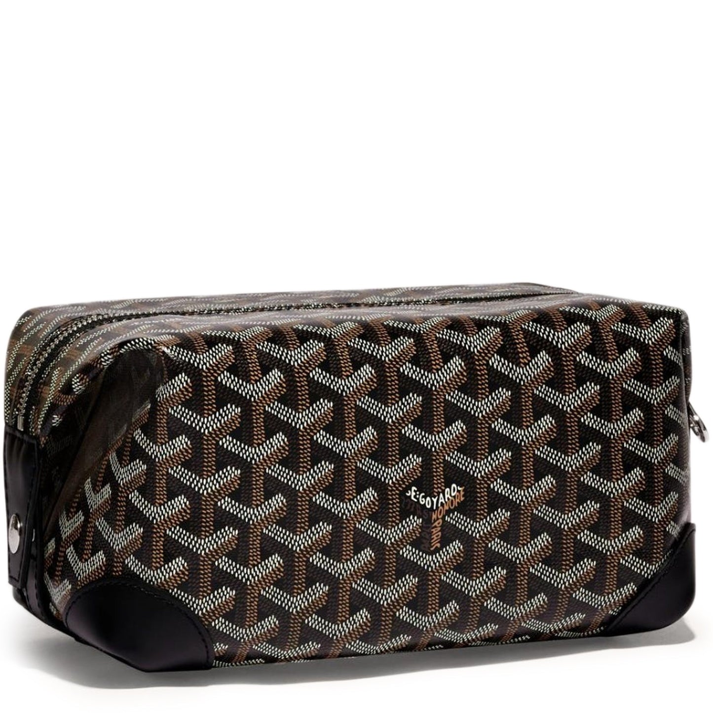 Goyard Bowling 25 Schwarze Kulturtasche