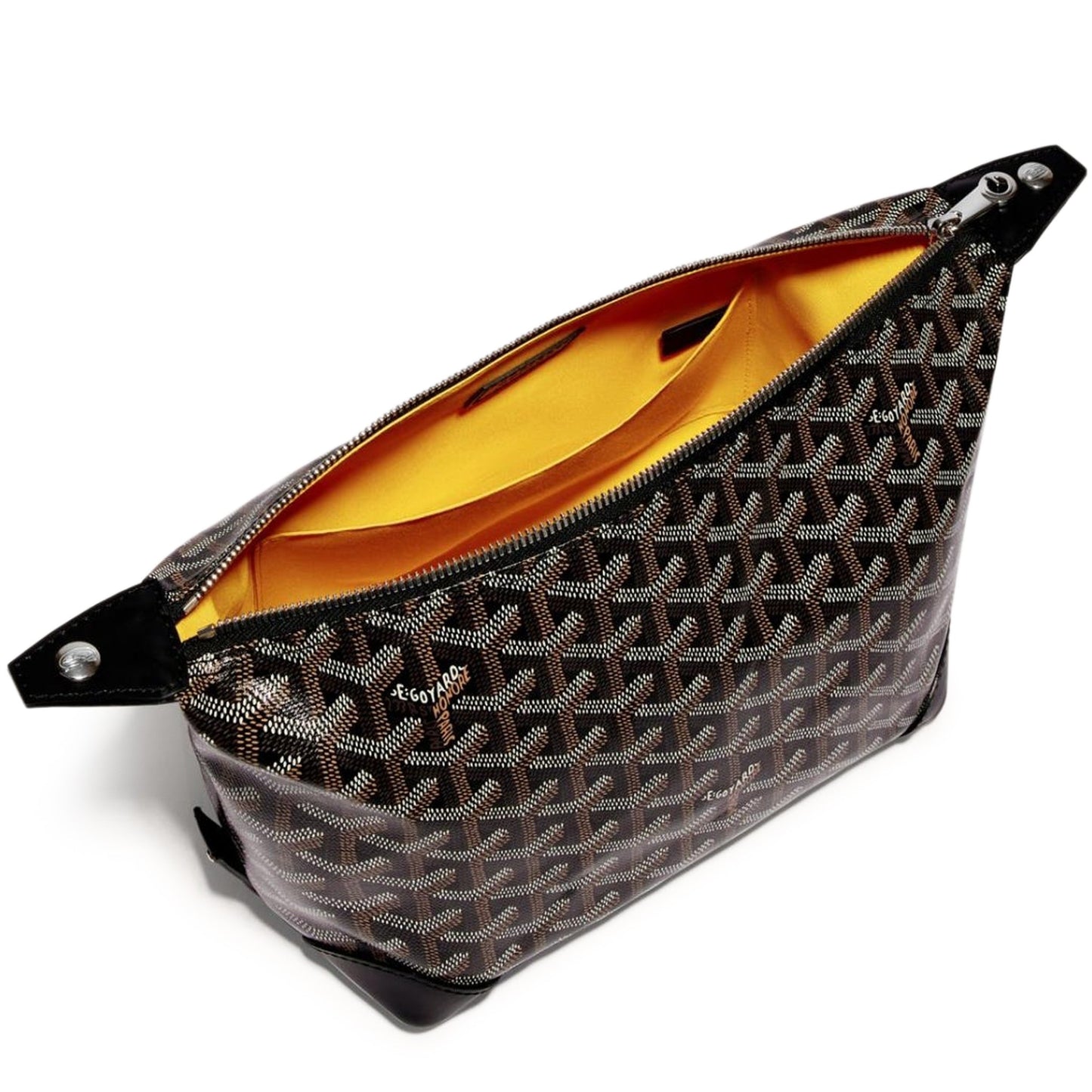 Goyard Bowling 25 Schwarze Kulturtasche