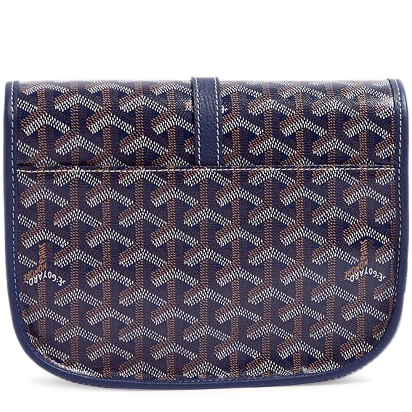 Goyard Belvedere II Marineblau PM Messenger Bag